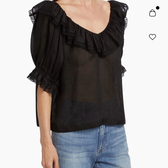 Doen Samara Ruffled-Trim Top - Picture 3 of 5